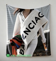 Balenciaga Throw Blankets